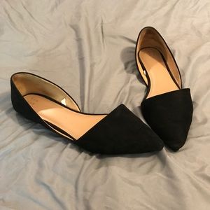 A New Day d'orsay black flats